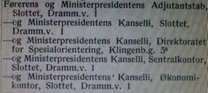 Føreren og Ministerpresidenten oppslag adressebok 1944.JPG