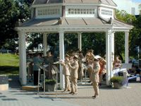 Konsert i paviljongen i Generalhagen 2013. Foto: Gunnar E. Kristiansen