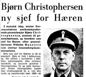 Faksimile Aftenposten 1956 Christophersen ny sjef for Hæren.JPG