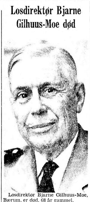 Faksimile Aftenposten 1970 Bjarne Gilhuus-Moe nekrolog.JPG