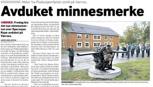 Faksimile minnesmerke Værnes motor Operasjon Rype.jpg