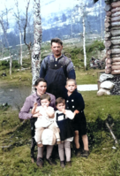 Familien Jensen, ca 1943.