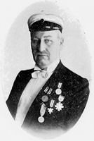 Fanejunker og seinere kjøpmann Hans Alstad