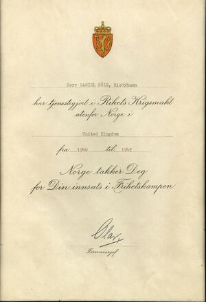 Fangstmann & ishavsskipper Daniel Nøis diplom.jpg