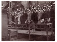 Felleskonsert med Steinkjer Arbeiderkor og Steinkjer Damekor 1945-1946