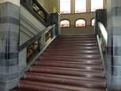 Trappeløp i den gamle regjeringsbygningen. Foto: Stig Rune Pedersen