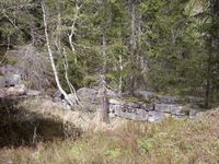 Dammen sett fra sørvestre bredd