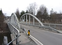 Fjellhamar bru over Fjellhamarelva er del av Fjellhamarveien. Foto: Stig Rune Pedersen