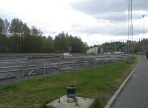 Fjerning av bomstasjoner Trondheimsveien Rødtvet 2009.jpg