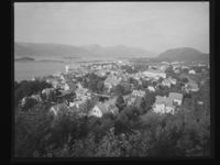 Utsikt over Florø, 1960.