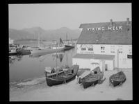 Gamle båter i havna, 1961.