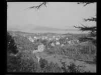 Utsikt over Florø, 1960.