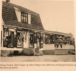 Flykafeen rett før krigen. Ukjent-MiA.