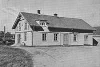 Folkets Hus (1911-1960) lå bak dagens Folkets Hus. Foto 1930.