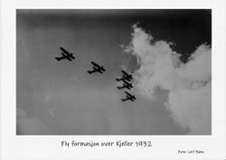 Formasjon over Kjeller 1932.