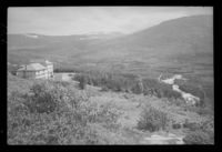 Fossli turisthotell ved Vøringsfossen. Foto: Ukjend/Nasjonalbiblioteket