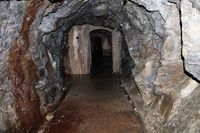 Gangen gjennom galleriet. Foto: Chris Nyborg (2013).