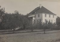 Sam Eydes hjem på Semb hovedgård. Foto: Ukjent, fra Nasjonalbiblioteket