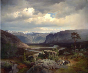 Fra Valle i Setesdal - Eckersberg.png