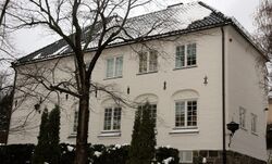 Nr. 16, oppført 1916, ark. Magnus Poulsson. Foto: Anne-Sophie Ofrim (2010).