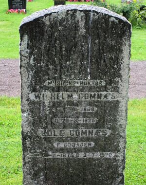 Fredrik Wilhelm Gomnæs gravminne.JPG