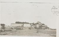 Fortet og inngangen i 1911. Foto: Anton Olsen