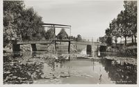 Vindebroen på postkort fra 1930–35.