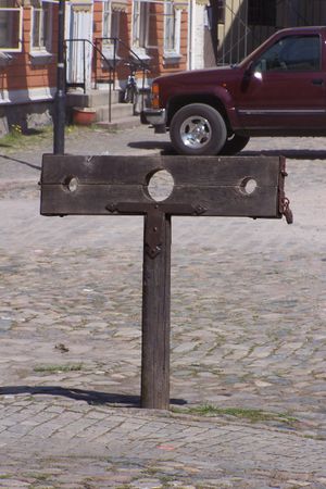 Fredrikstad Gamlebyen gapestokk.JPG