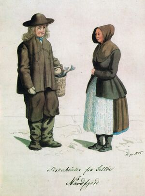 Frich 1845 Fiskerbønder fra Selløe i Nordfjord.jpg