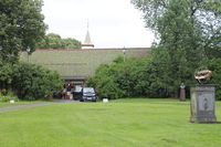 Gårdsanlegget sett fra sør. Foto: Chris Nyborg (2013)