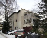 Denne Beer-bygningen på Frogner i Oslo fra 1936 huser både adressene Frognerveien 43 og Eckersbergs gate 12A.