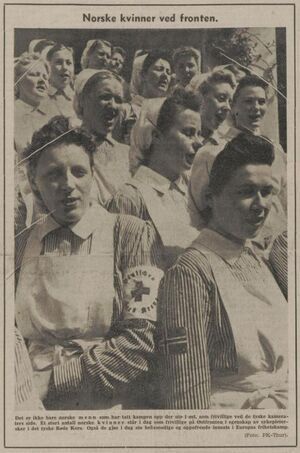 Frontsøstre Hirdmannen 1944.JPG