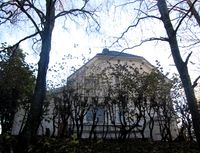 Bratzvillaen i Gamleveien 5, direktørbolig for Grorud jernvarefabrikk, barndomshjemmet til industriminister Jens-Halvard Bratz. Foto: Stig Rune Pedersen