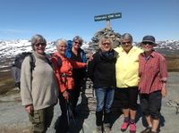 Fyresdal bygdekvinnelag på tur til Falkeriset 2015