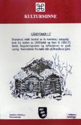 Gårdsmølle ved Branderud i Skedsmo.