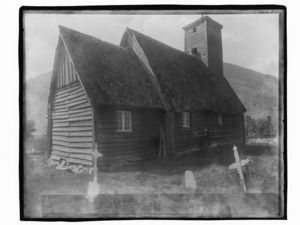 Gaupne kirke. Eksteriør - NB MS G4 0749.jpg