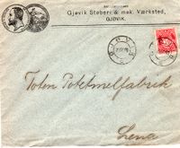34. Gjøvik Støberi konvolutt 1909.jpg