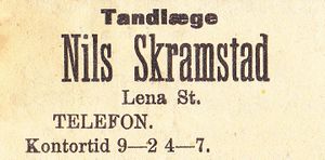 Gjøviks Blad 27091916 Skramstad.jpg