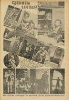 Agnes Røise på sjette plass i A-magasinets fotokonkurranse sommeren 1933.