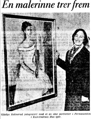 Gladys Raknerud faksimile Aftenposten 1958.JPG