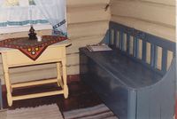 Interiør fra Gorudvollen. (Foto: Arne Thorkildsen)