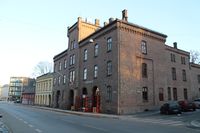 Grønland brannstasjon i Oslo, oppført 1866, ark. von Hanno. Foto: Chris Nyborg (2013)