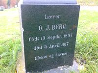 Lærer Ole J. Berg (Bjørnsgård skole).