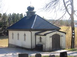 Gravkapellet ved Lørenskog kirke. Foto: Stig Rune Pedersen