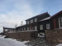 Grefsenkollen restaurant, opprinnelig bygget for Ringnes bryggeri, åpnet i 1927. Foto: Stig Rune Pedersen (2012)