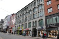 Sontumgården, Grensen 5-7. Fasaden ved Oscar Hoff. Foto: Chris Nyborg (2013).