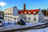Tidligere ODLO Fabrikker på Greverud er i ferd med å bli konvertert til boliger. Foto: Leif-Harald Ruud (2022)