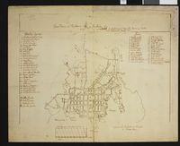 1811: Usignert kart over Christiania med forsteder.