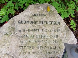 Gudmund Stenersen gravminne Oslo.jpg