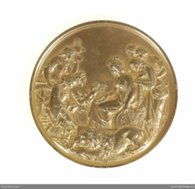 Gullmedaljen fra verdensutstillingen London i 1862. Foto: Finn Larsen/Norsk Teknisk Museum